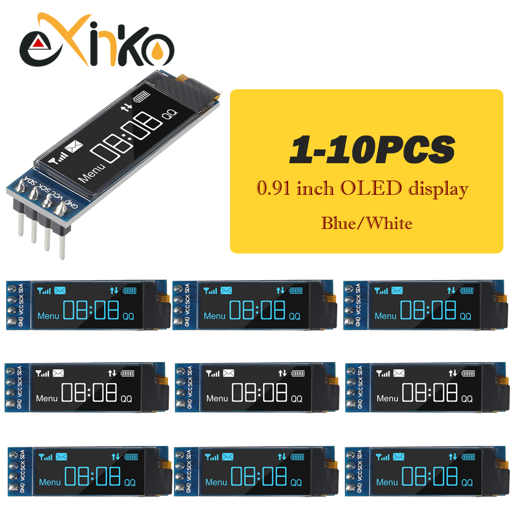 Oled Display 0.96 - 1-10pcs 0.91 inch OLED Display Module