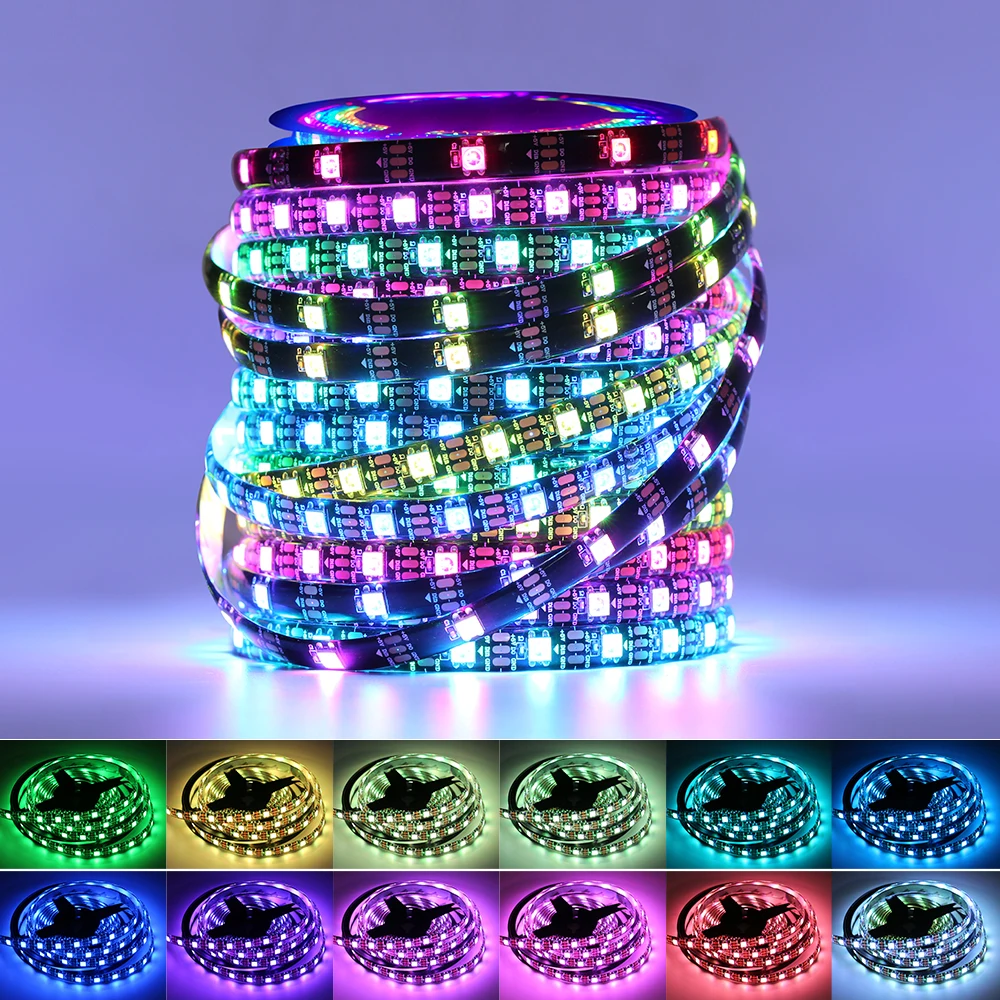 Ws2812B Strip 5V - 5V WS2812B Pixel RGB Led Strip
