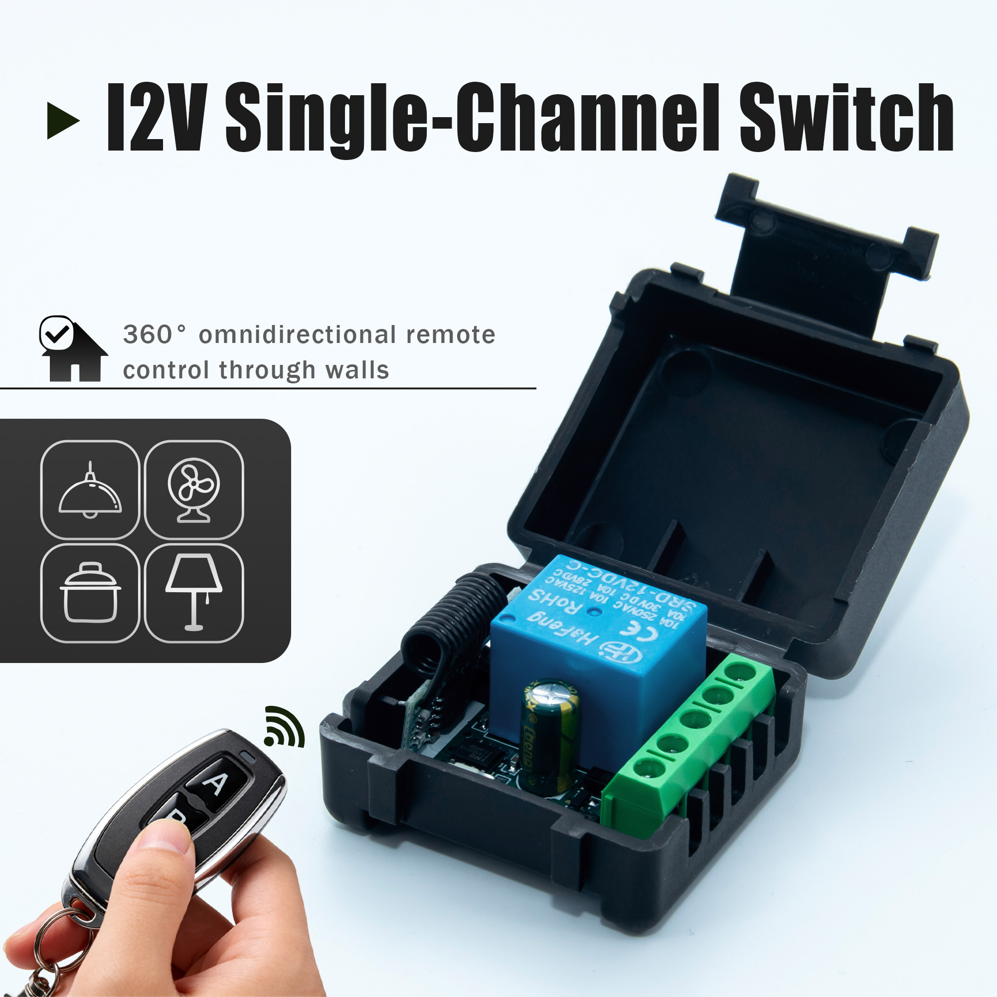 DC 12V 433MHz Wireless Remote  - Joystick Module ulasan dan harga