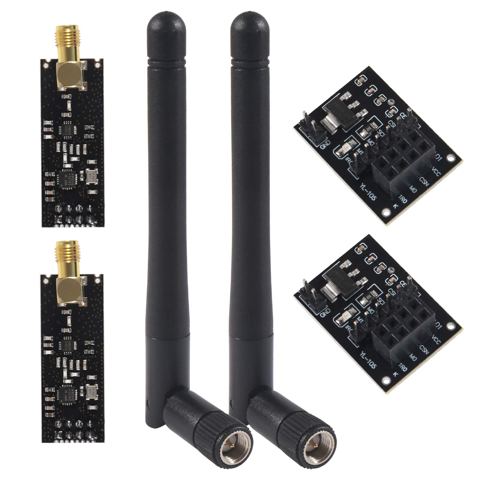 NRF24L01+PA+LNA RF Wireless Tr - Nrf24L01 ulasan dan harga