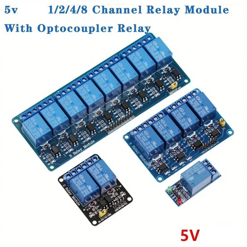 2pc 1/2/4/8 Channel 5v Relay M - Relay Module 4 Channel ulasan dan harga