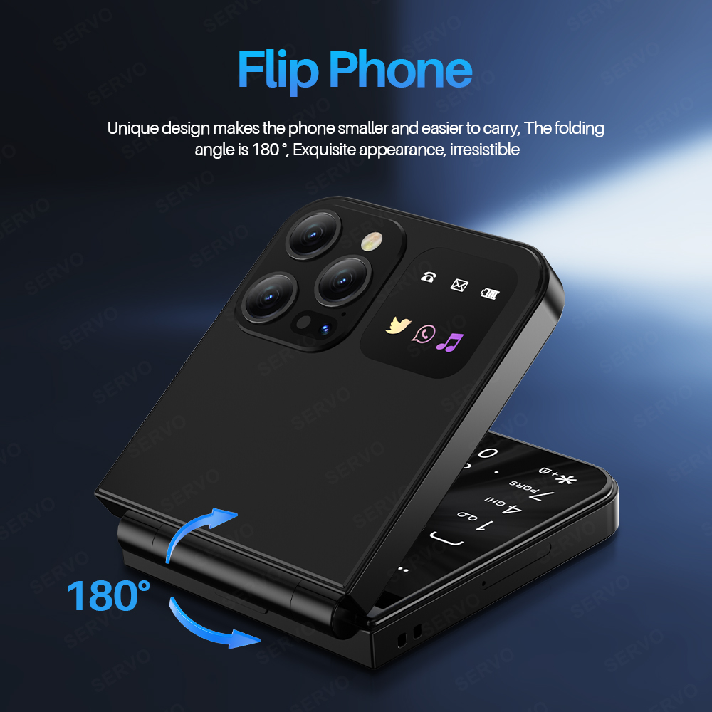 SERVO A50 PRO Flip Mobile Phon - Tft Display 2.4 ulasan dan harga