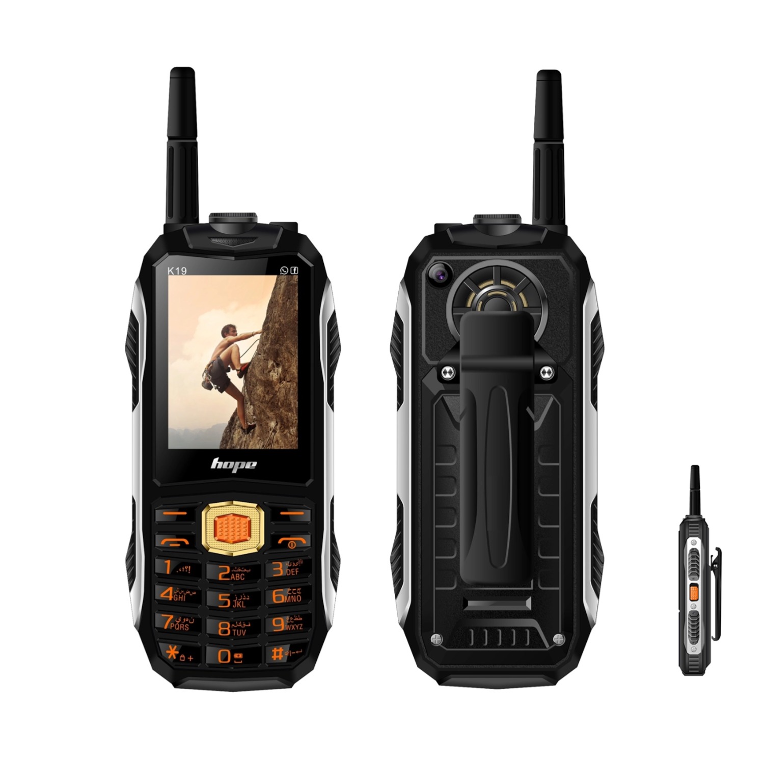 Rugged Feature Phone 4 SIM Lar - Tft Display 2.4 ulasan dan harga